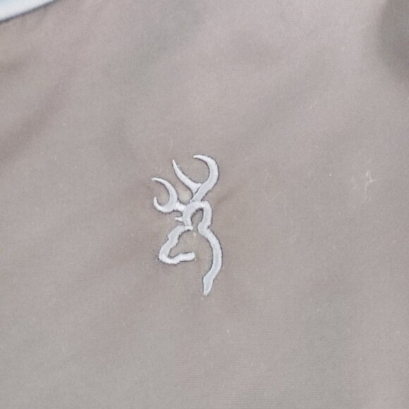 Browning shooter fleece jacket bluish grey black men's size XL - Picture 6 of 9